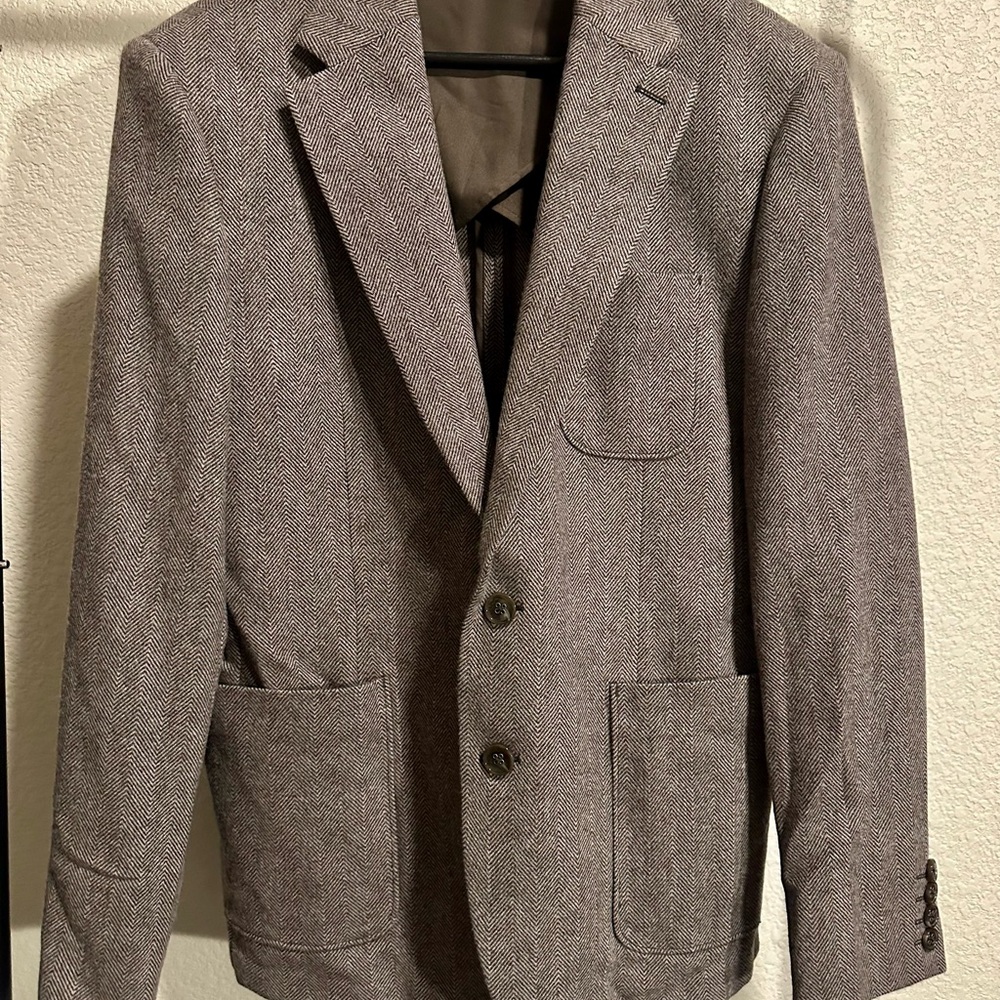 Slim Express Brown Men's Blazer